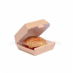 Boite big burger - kraft - 12 cm