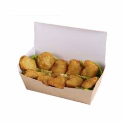 Boite nuggets - kraft -  16.5 cm