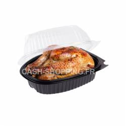 Coque poulet roti micro-ondable